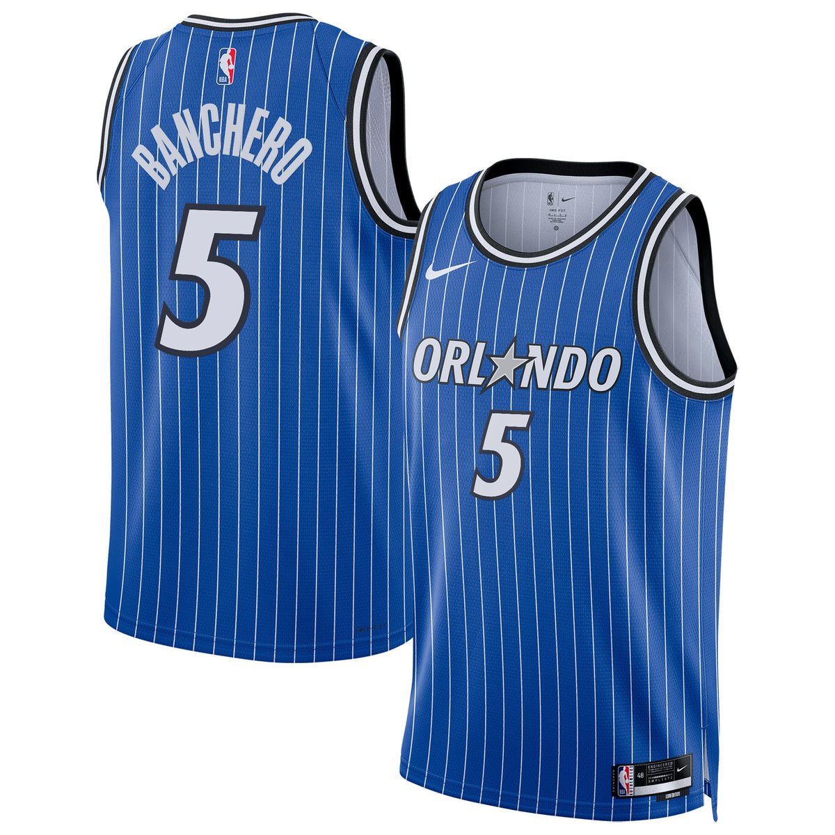 Paolo Banchero Orlando Magic Icon Edition Replica Swingman Jersey - Blue - Unisex