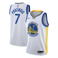Kristaps Porziņģis Golden State Warriors Association Edition Swingman Jersey - White - Youth