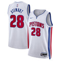 Isaiah Stewart Detroit Pistons Association Edition Swingman Jersey - White - Unisex