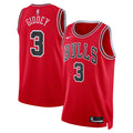 Josh Giddey Chicago Bulls Icon Edition Swingman Jersey - Red - Unisex