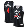 Scottie Barnes Toronto Raptors 2025/26 City Edition Swingman Jersey - Black - Youth