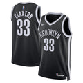 Nic Claxton Brooklyn Nets Icon Edition Swingman Jersey - Black - Unisex