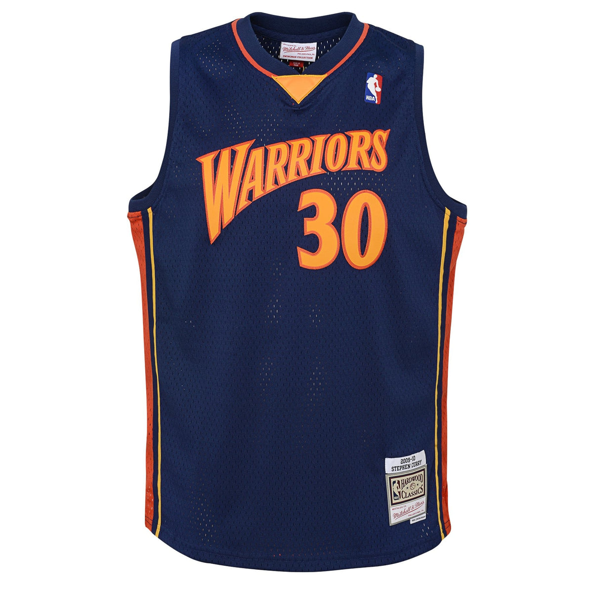 Stephen Curry Golden State Warriors Hardwood Classics Road Jersey - Youth