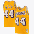 Jerry West Los Angeles Lakers Swingman Road Jersey - Light Gold - Mens