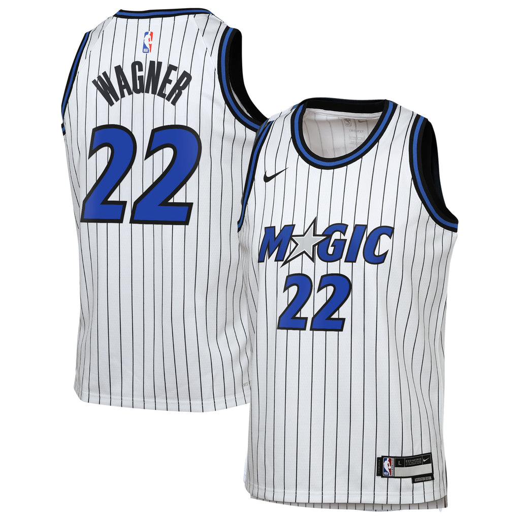 Franz Wagner Orlando Magic Association Edition Replica Swingman Jersey - White - Youth