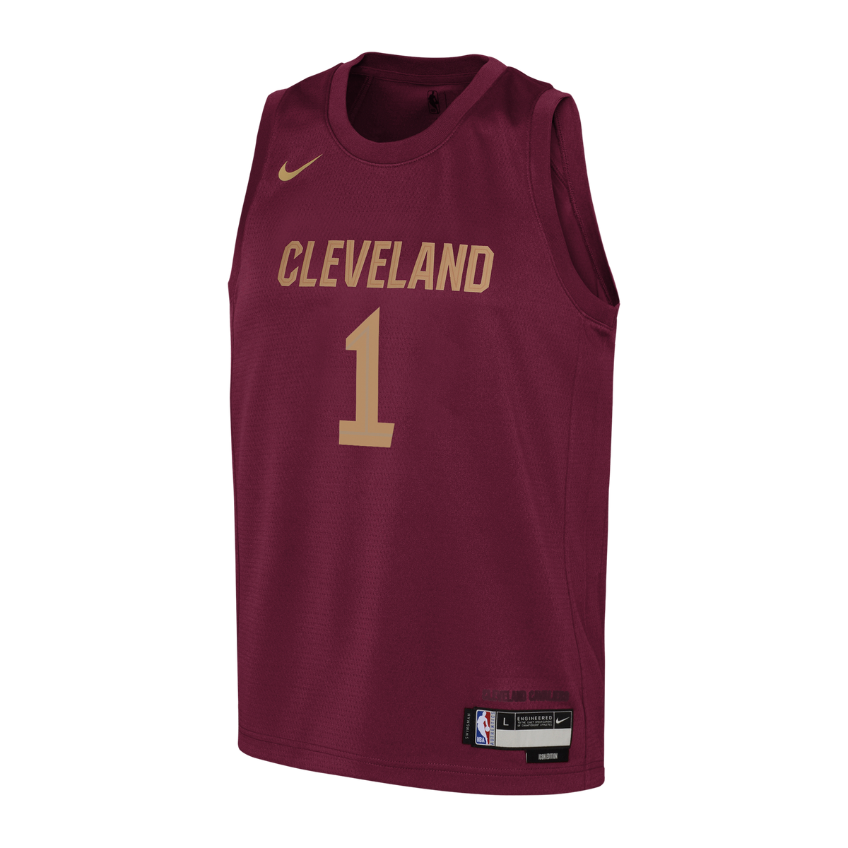 James Harden Cleveland Cavaliers Icon Edition Swingman Jersey - Wine - Youth