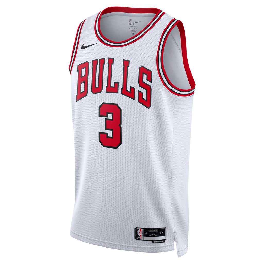 Josh Giddey Chicago Bulls Association Edition Swingman Jersey - White - Unisex