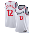 Nick Martinelli Los Angeles Clippers Association Edition Replica Swingman Jersey - White - Unisex