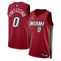 Simone Fontecchio Miami Heat Statement Edition Swingman Jersey - Red - Unisex