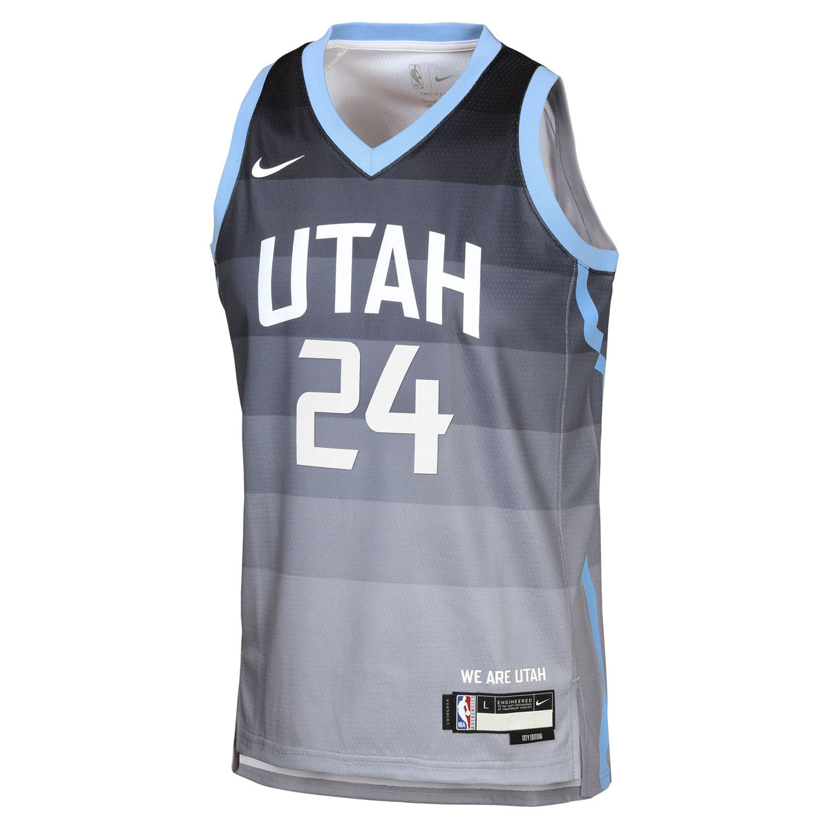 Walker Kessler Utah Jazz 2025/26 City Edition Swingman Jersey - Gray - Youth