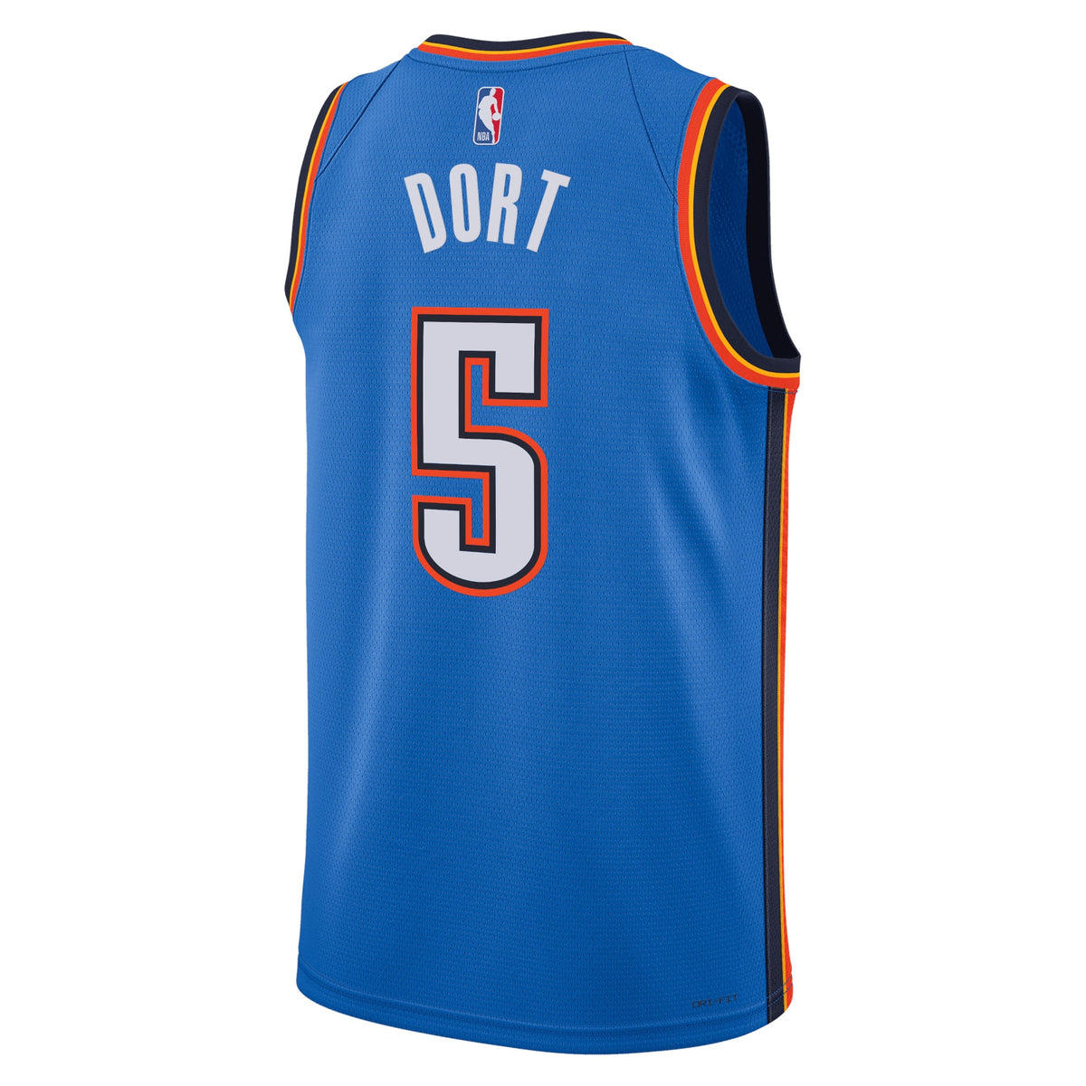 Luguentz Dort Oklahoma City Thunder Icon Edition Swingman Jersey - Blue - Unisex