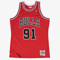 Dennis Rodman Chicago Bulls 1997-98 Swingman Road Jersey