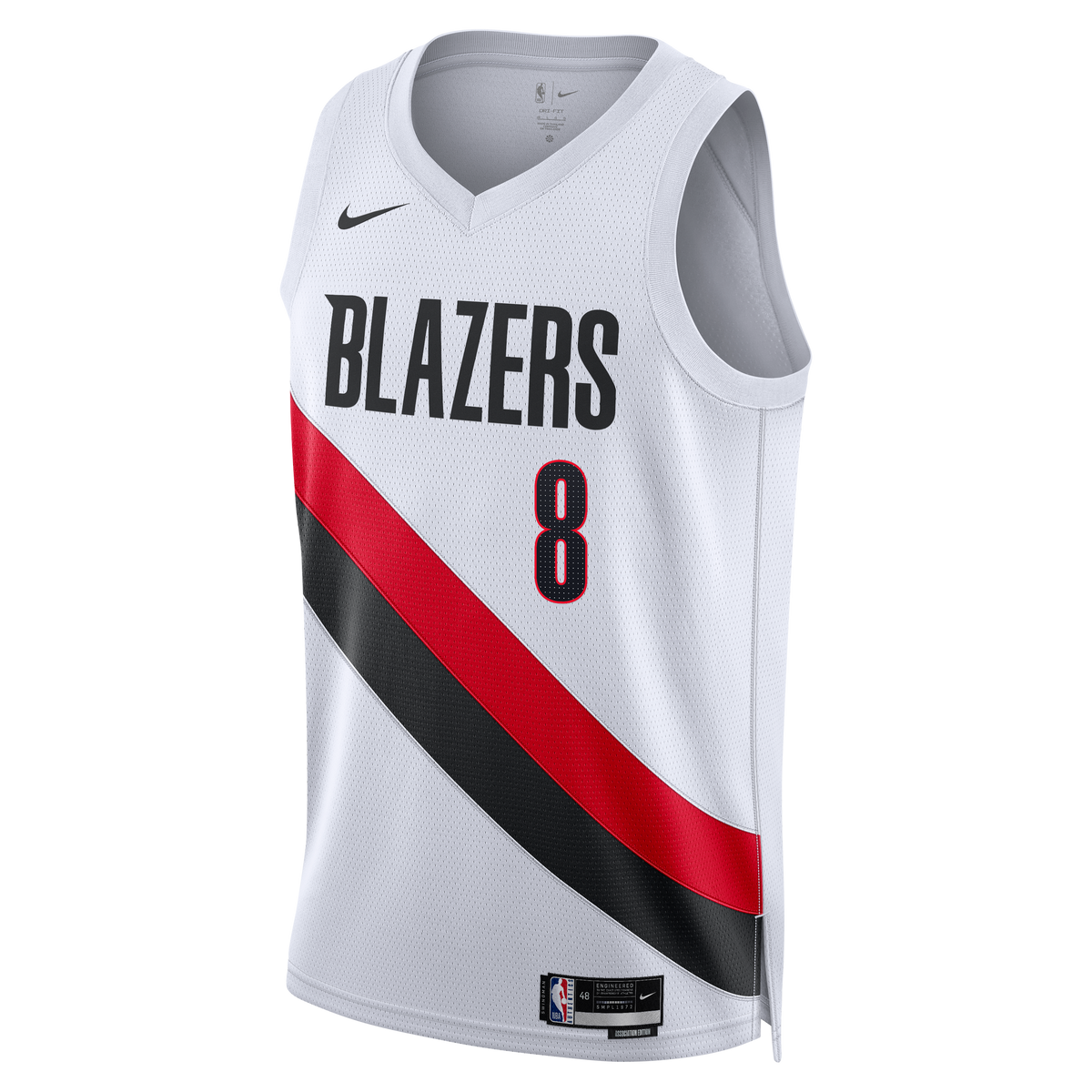 Deni Avdija Portland Trail Blazers Association Edition Replica Swingman Jersey - White - Unisex