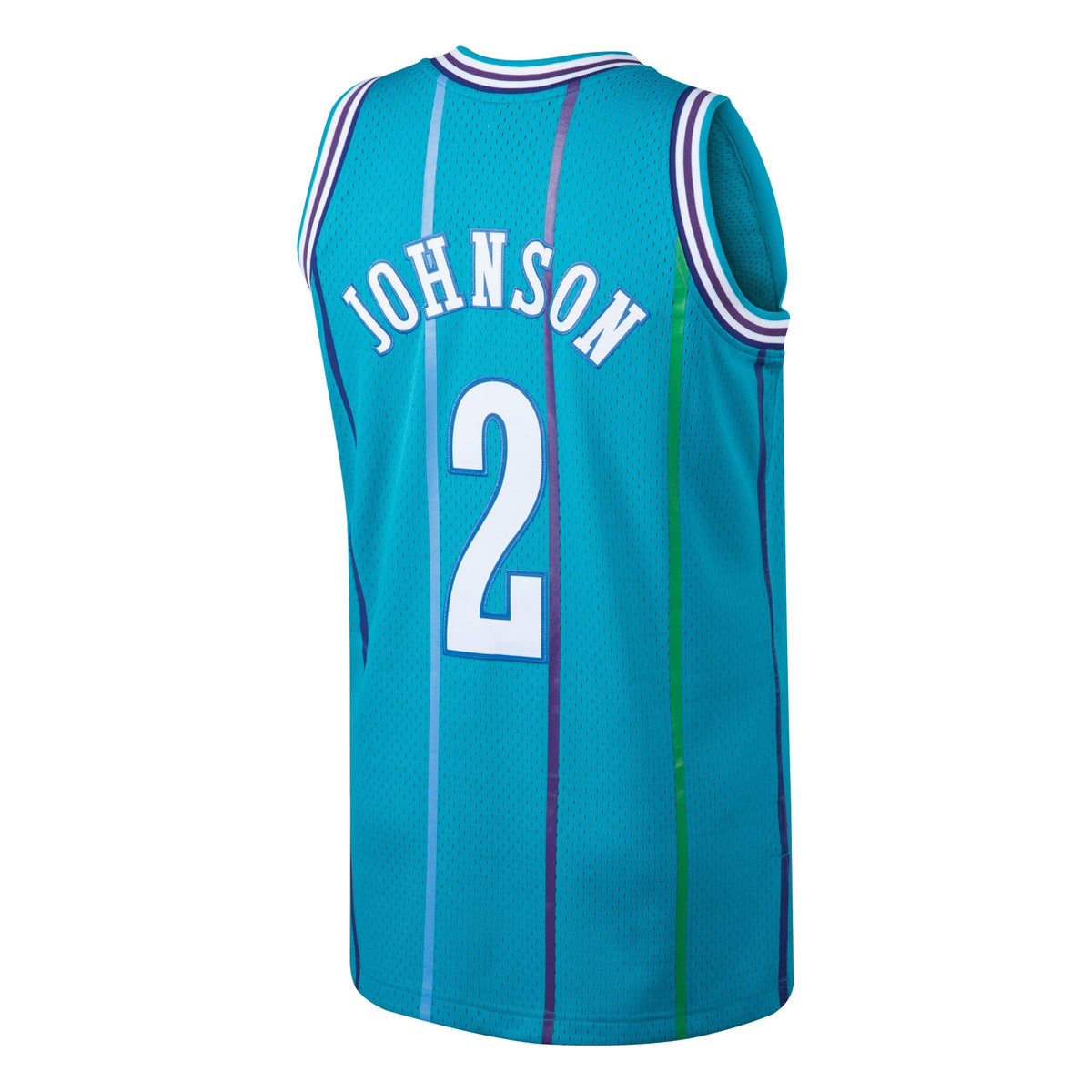 Larry Johnson Charlotte Hornets 1992-93 Hardwood Classics Swingman Jersey - Mens