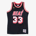 Alonzo Mourning Miami Heat Hardwood Classics Swingman Jersey - Mens