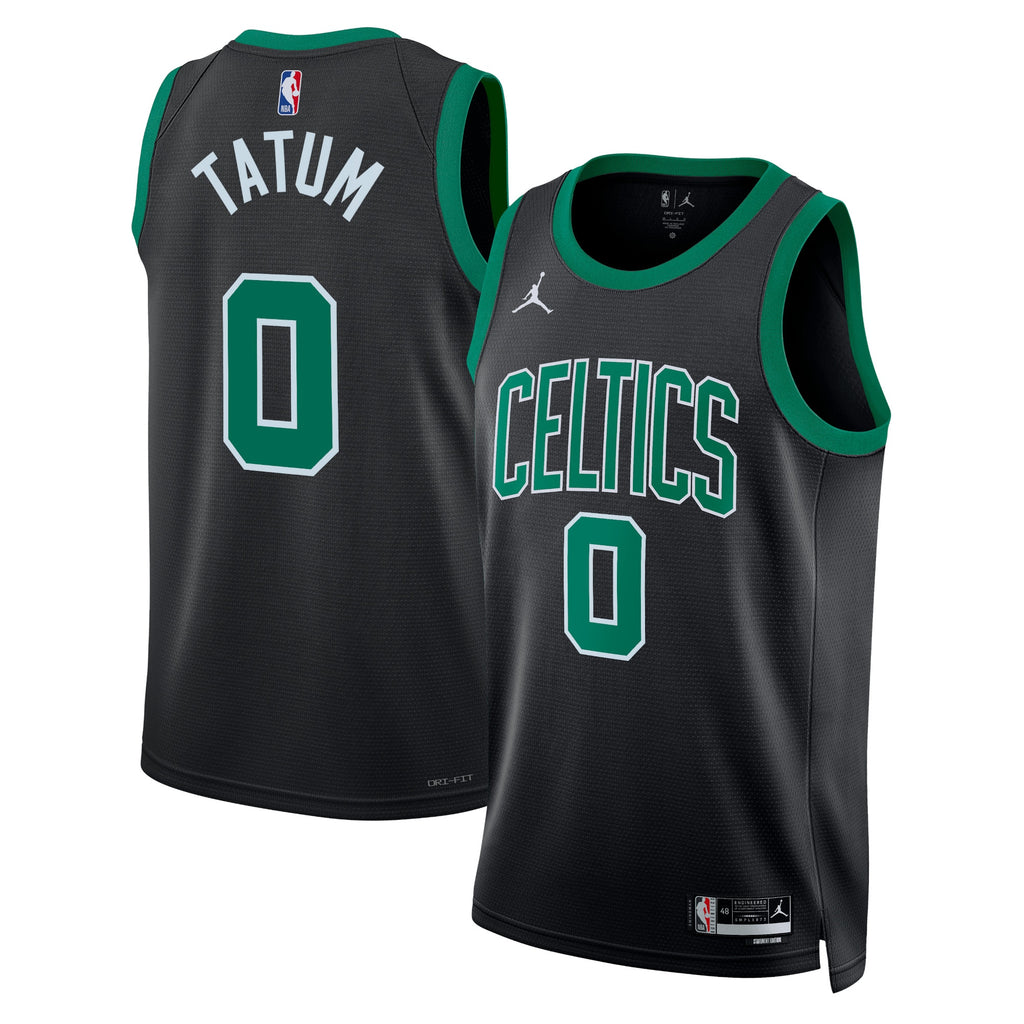 Jayson Tatum Boston Celtics Statement Edition Swingman Jersey - Black - Unisex