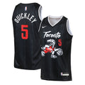 Immanuel Quickley Toronto Raptors 2025/26 City Edition Swingman Jersey - Black - Youth