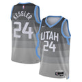 Walker Kessler Utah Jazz 2025/26 City Edition Swingman Jersey - Gray - Unisex