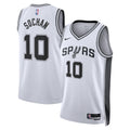 Jeremy Sochan San Antonio Spurs Association Edition Swingman Jersey - White - Unisex