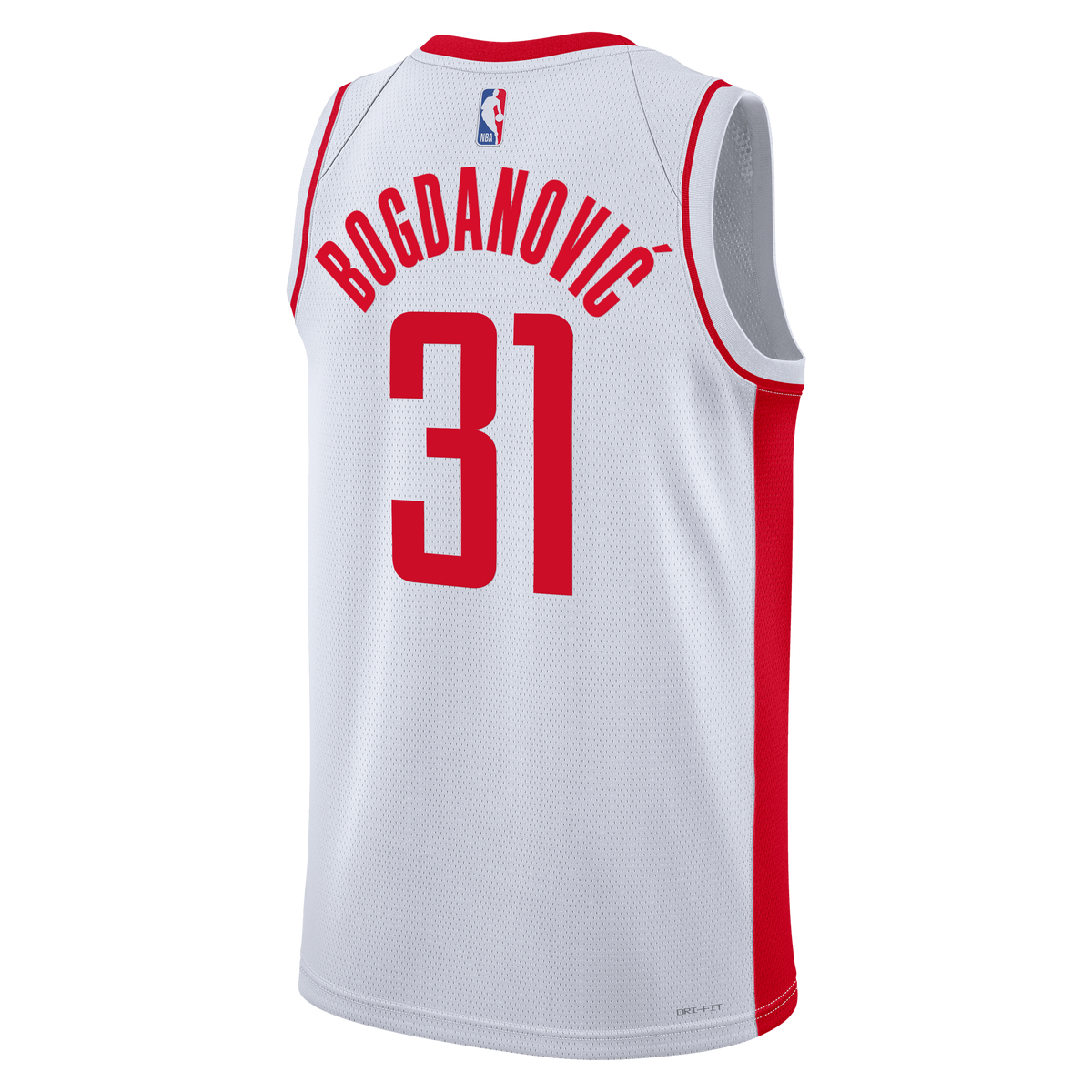 Bogdan Bogdanović Houston Rockets Association Edition Swingman Jersey - White - Unisex