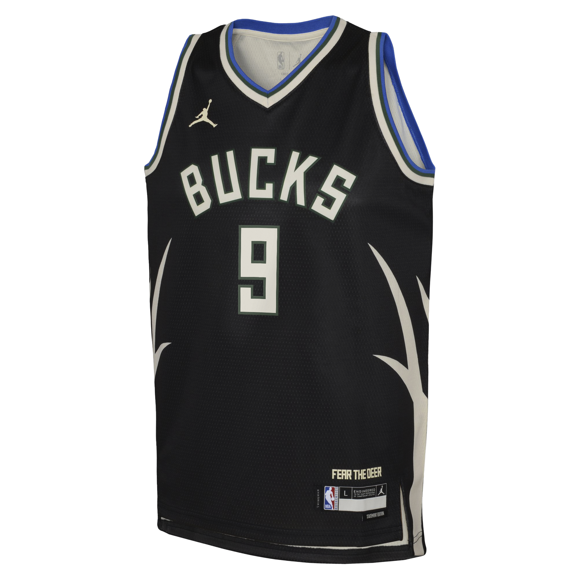 Kel'el Ware Milwaukee Bucks Statement Edition Swingman Jersey - Hunter Green - Youth