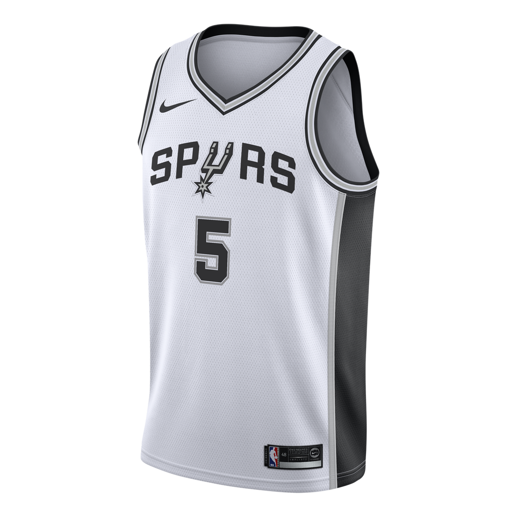 Stephon Castle San Antonio Spurs Association Edition Swingman Jersey - White - Youth