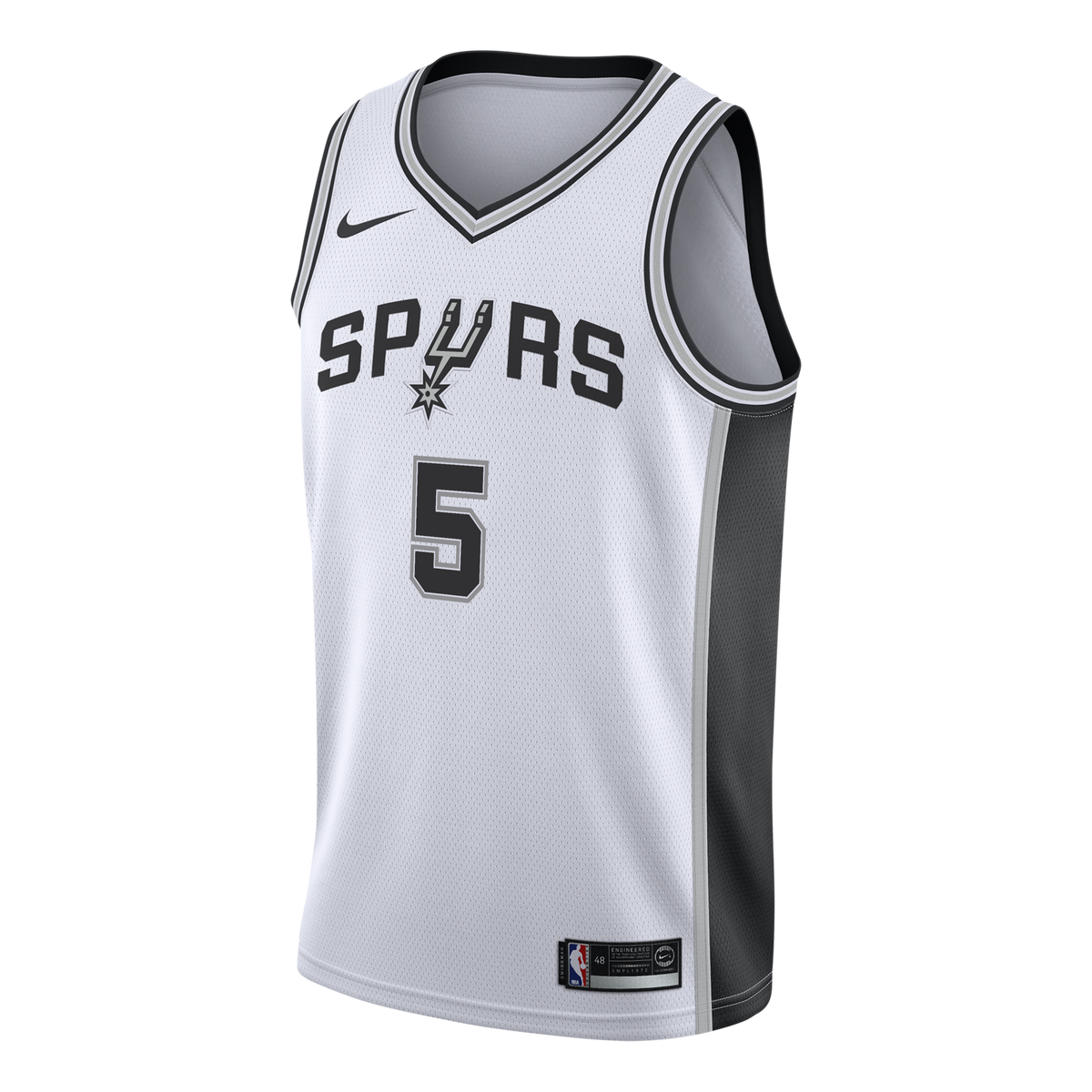 Stephon Castle San Antonio Spurs Association Edition Swingman Jersey - White - Youth