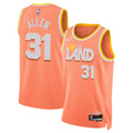 Jarrett Allen Cleveland Cavaliers 2025/26 City Edition Swingman Jersey - Orange - Unisex