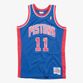 Isiah Thomas Detroit Pistons 1988-89 Swingman Road Jersey