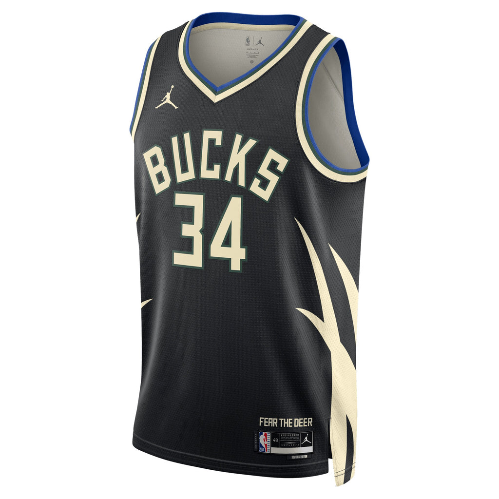 Giannis Antetokounmpo Milwaukee Bucks Swingman Statement Jersey
