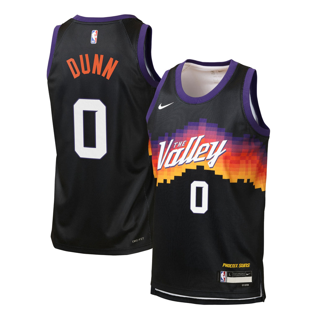 Ryan Dunn Phoenix Suns 2025/26 City Edition Swingman Jersey - Black - Youth