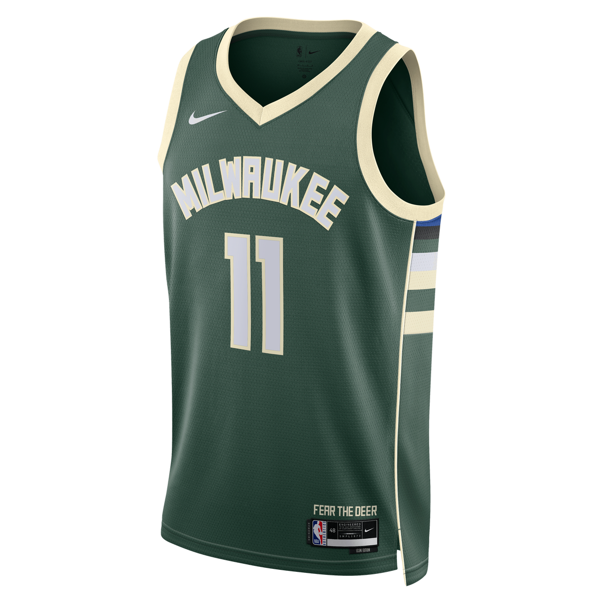 Tyler Herro Milwaukee Bucks Icon Edition Swingman Jersey - Hunter Green - Unisex