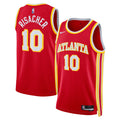 Zaccharie Risacher Atlanta Hawks Swingman Icon Jersey - Red - Unisex