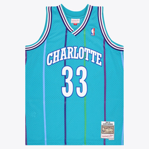 Alonzo Mourning Charlotte Hornets Swingman Jersey