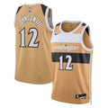 Tre Johnson III Washington Wizards 2025/26 City Edition Swingman Jersey - Tan - Unisex