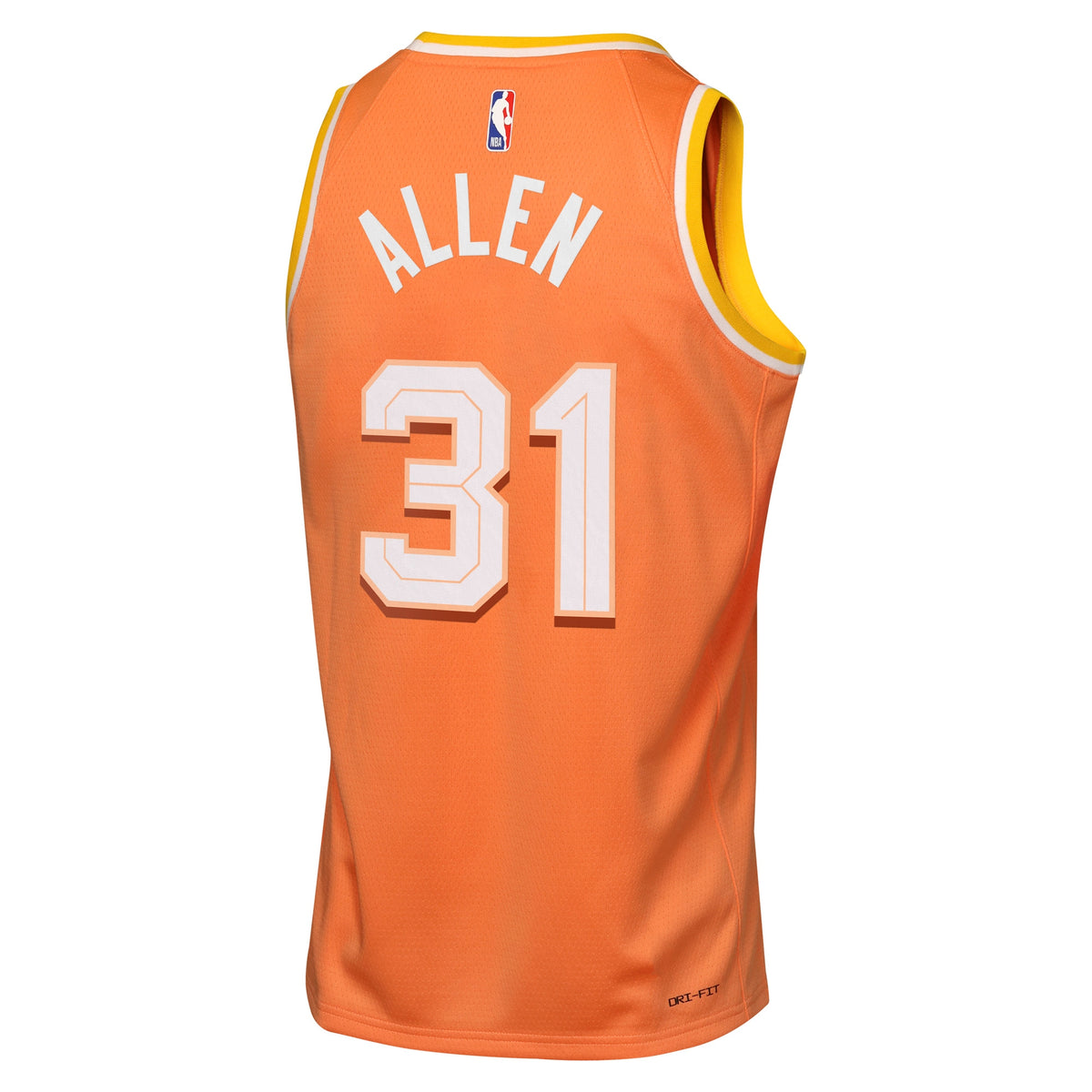 Jarrett Allen Cleveland Cavaliers 2025/26 City Edition Swingman Jersey - Orange - Youth