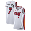 Giannis Antetokounmpo Miami Heat Association Edition Swingman Jersey - White - Unisex