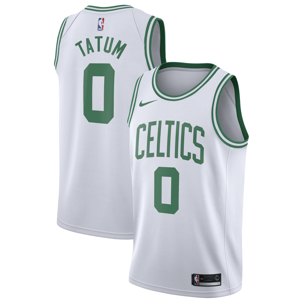 Jayson Tatum Boston Celtics Association Edition Swingman Jersey - White - Youth
