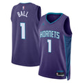 LaMelo Ball Charlotte Hornets Statement Edition Swingman Jersey - Purple - Unisex