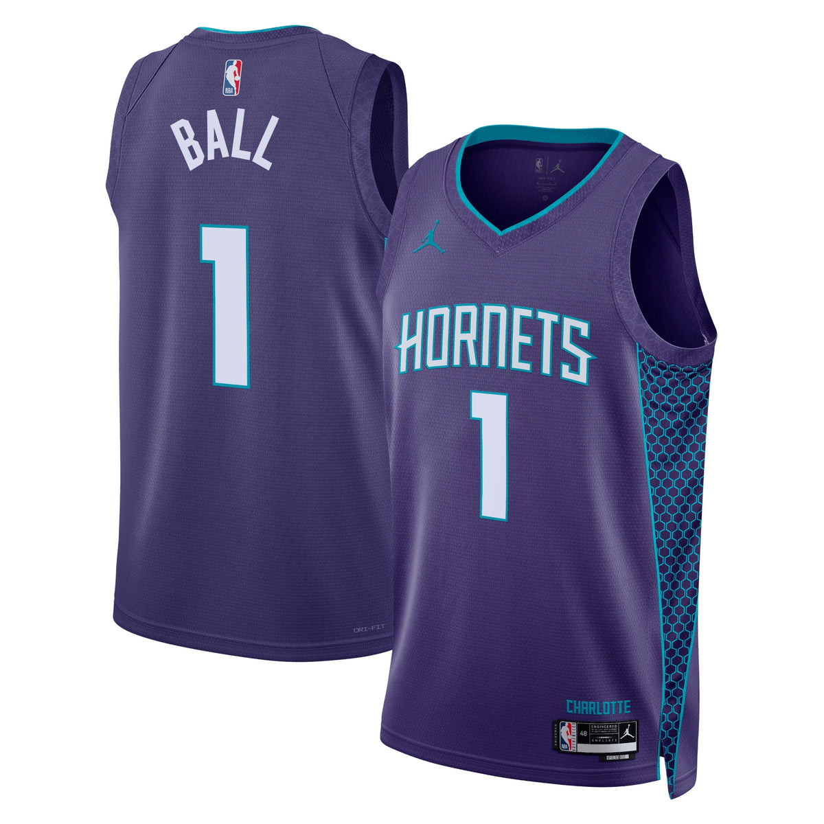 LaMelo Ball Charlotte Hornets Statement Edition Swingman Jersey - Purple - Unisex