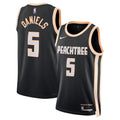 Dyson Daniels Atlanta Hawks 2025/26 City Edition Swingman Jersey - Black - Unisex