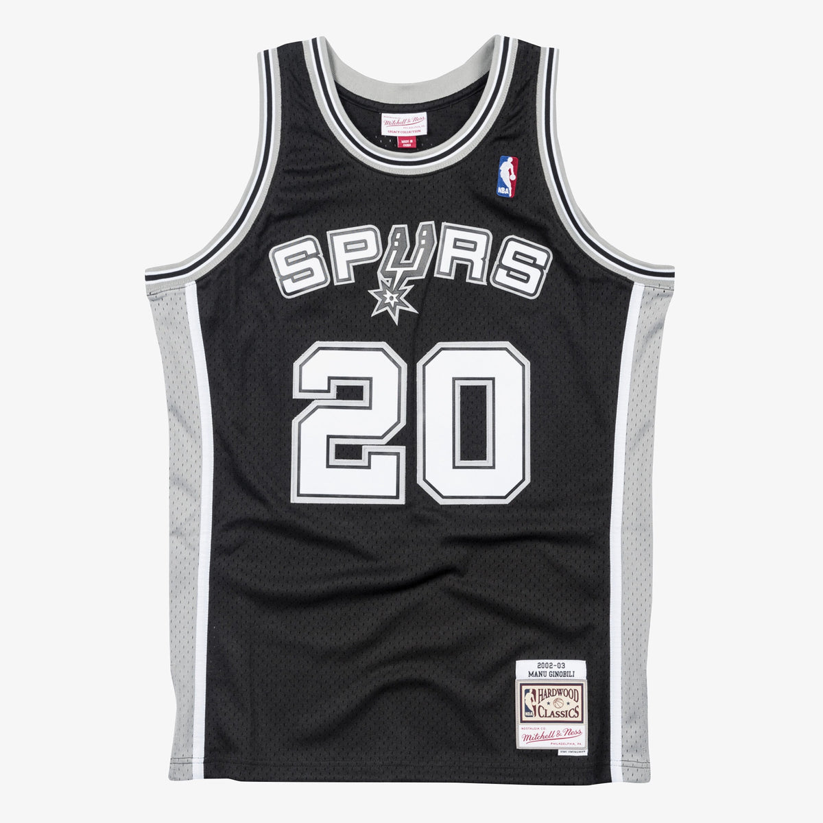 Manu Ginobili San Antonio Spurs 2002-03 Swingman Jersey