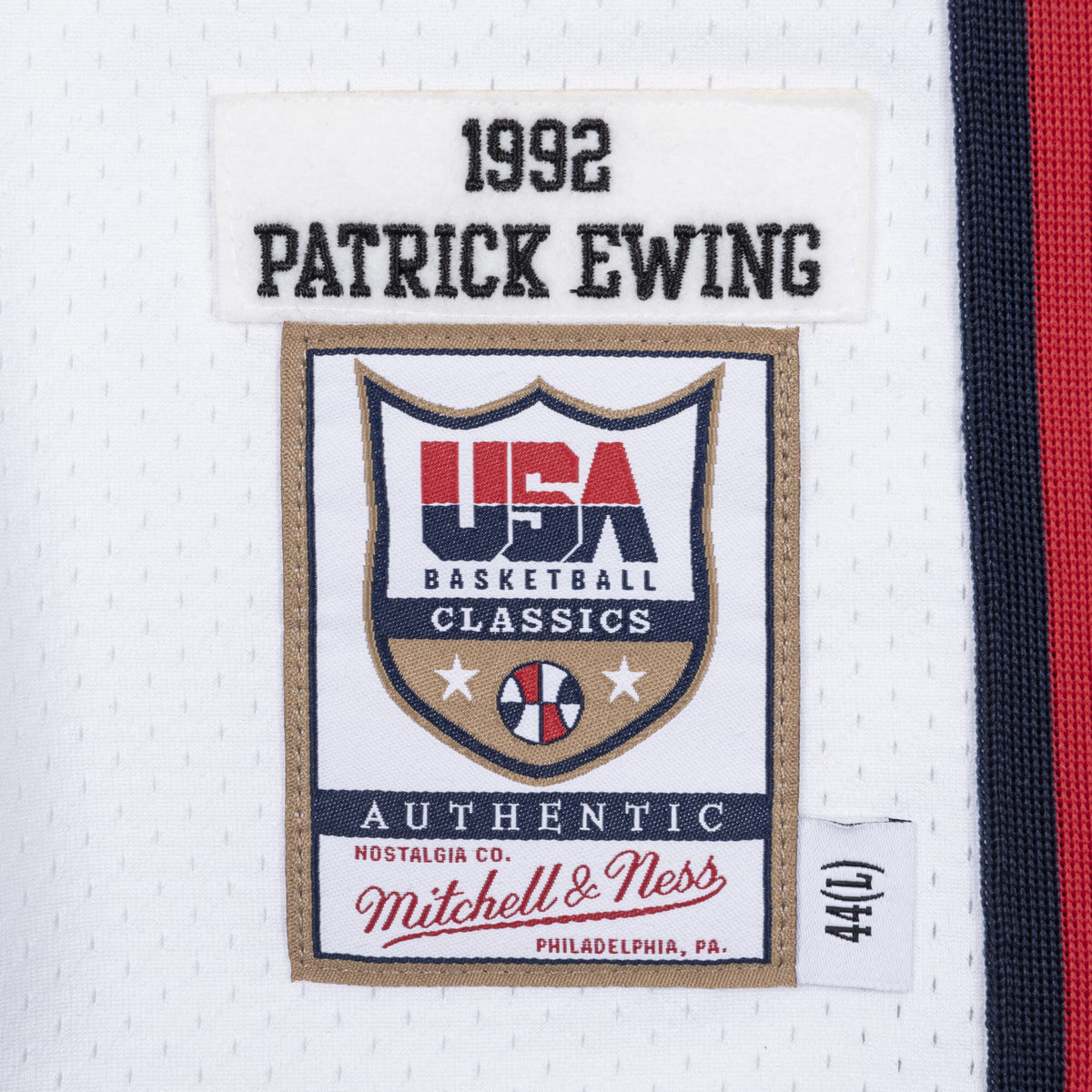 Patrick Ewing USA Basketball 1992 Authentic Jersey