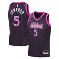 Anthony Edwards Minnesota Timberwolves 2025/26 City Edition Swingman Jersey - Black - Youth