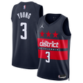 Trae Young Washington Wizards Statement Edition Swingman Jersey - Navy - Mens