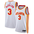 CJ McCollum Atlanta Hawks Association Edition Swingman Jersey - White - Unisex