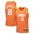 Dennis Schröder Cleveland Cavaliers 2025/26 City Edition Swingman Jersey - Orange - Youth