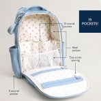 Ribbons & Roses & Teddy Blue Diaper Bag Bundle (Ships June 2026) - Image 6