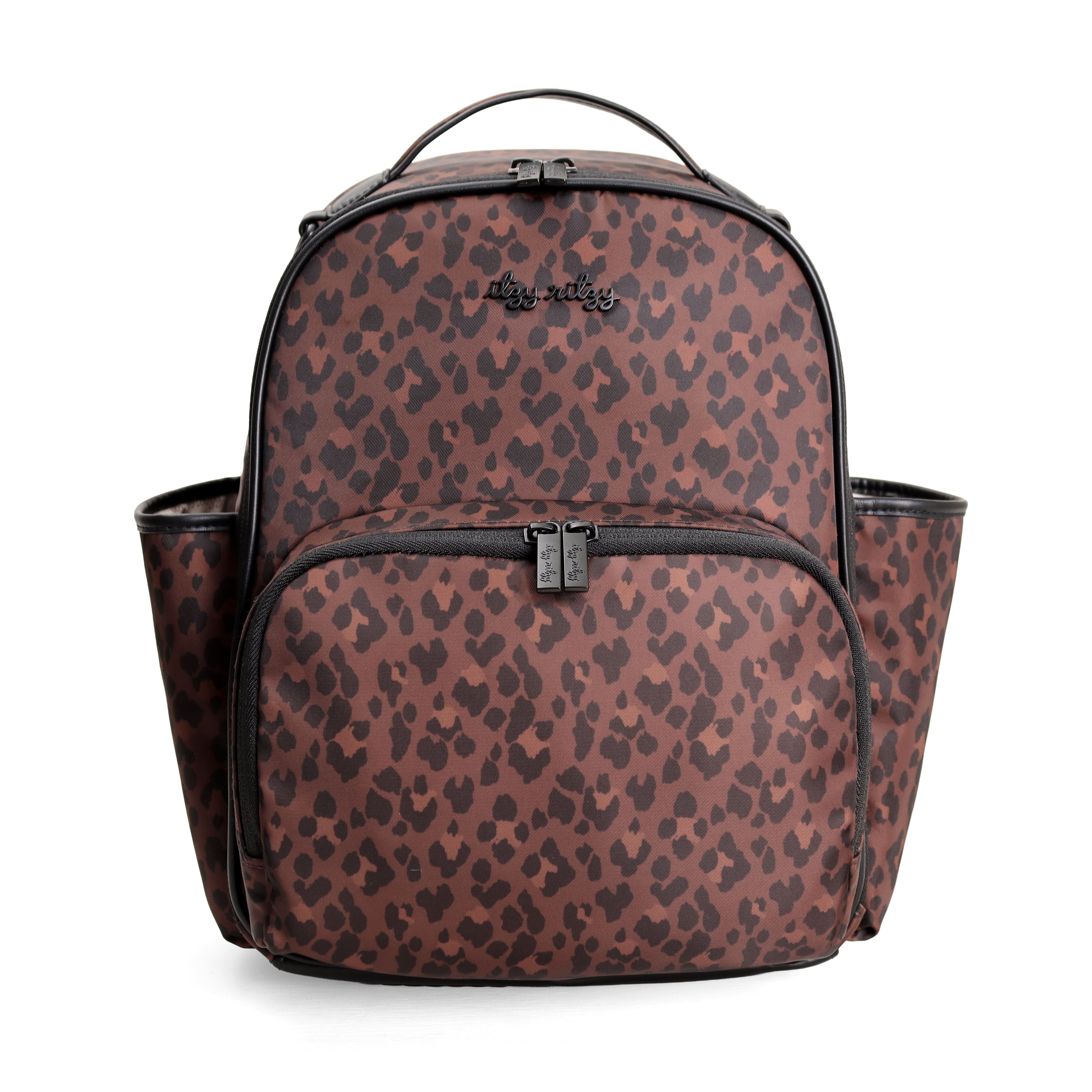 101402076_Itzy_Ritzy_Diaper_Bag_Itzy_Mini_Plus_Leopard-01 Itzy Mini Plus™ Diaper Bag - Leopard - Image 1