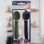 Sweetie Spoons™ - Silicone Baby Fork + Spoon Set - Image 21